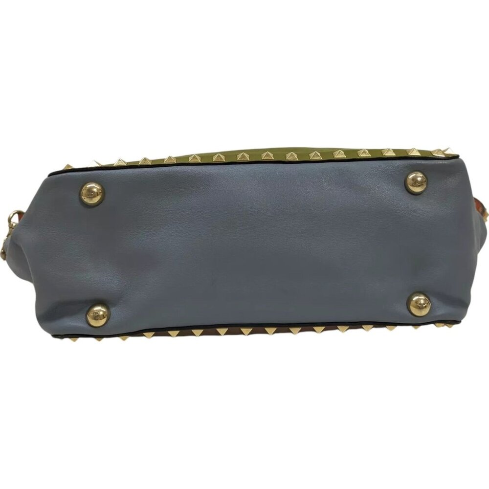 806385AT (X6) Valentino Garavani Crossbody Bag Green Leather - Picture 4 of 9
